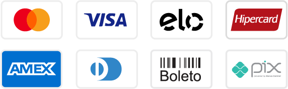 Formas de pagamento